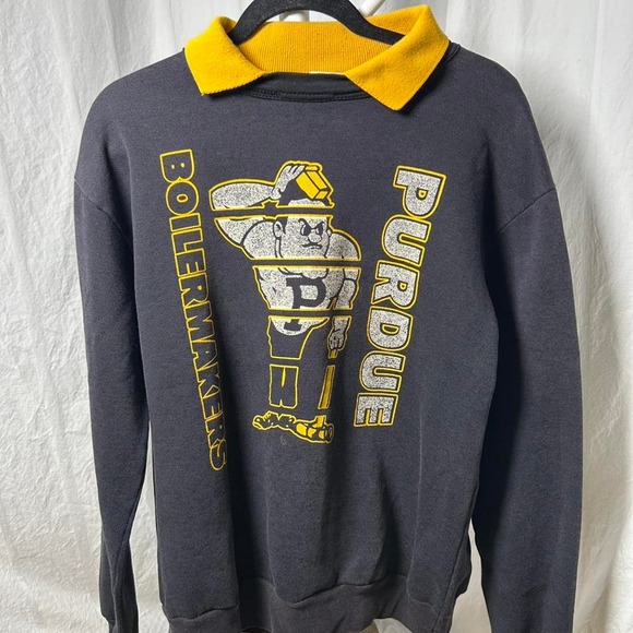 Vintage Purdue Boilermakers Sweatshirt ByDodger‎ Size large